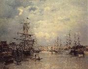 Stanislas lepine The Port of Caen china oil painting artist